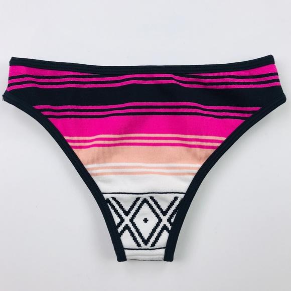 Lovers + friends pink elastic bikini bottoms - Picture 2 of 3